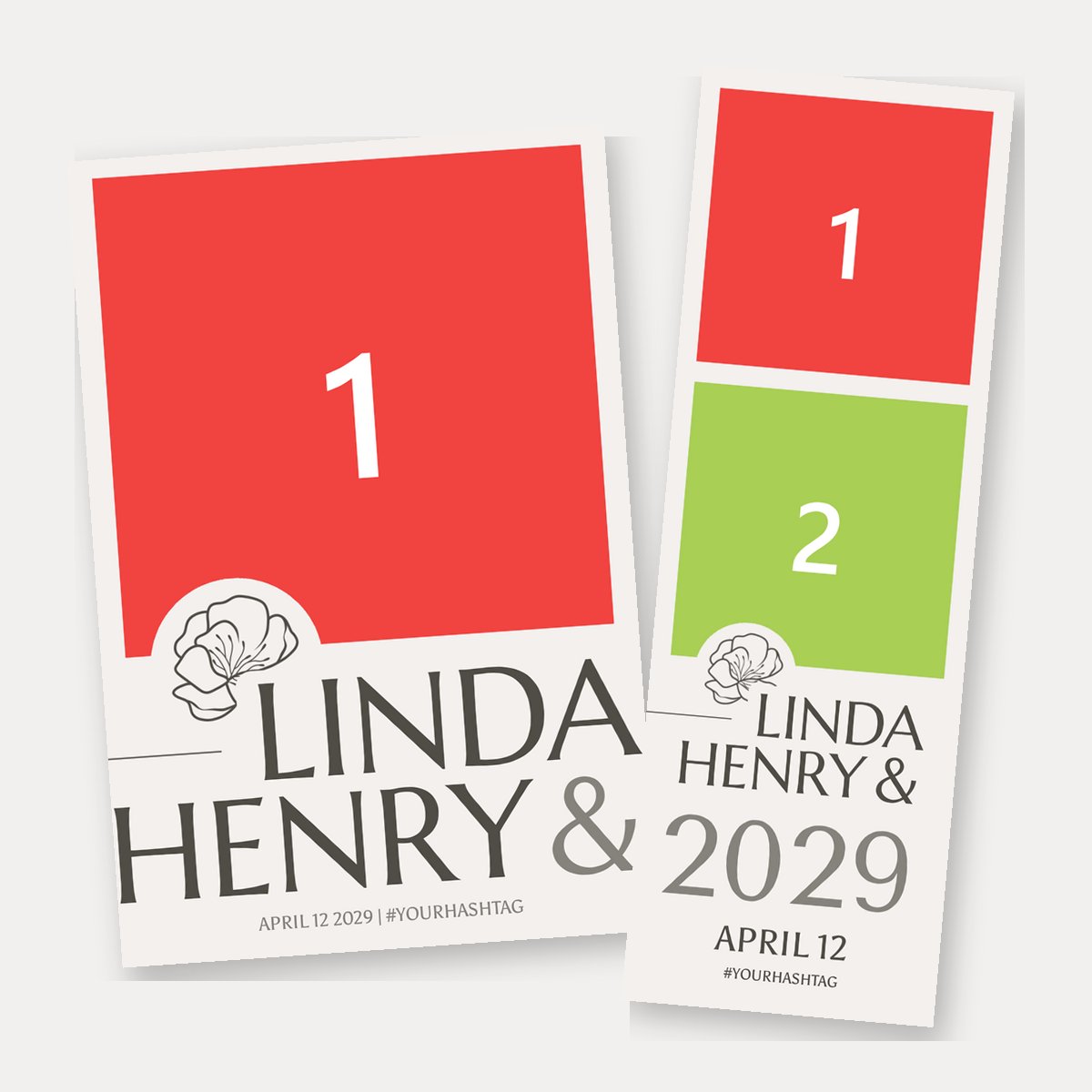 Typographic Wedding