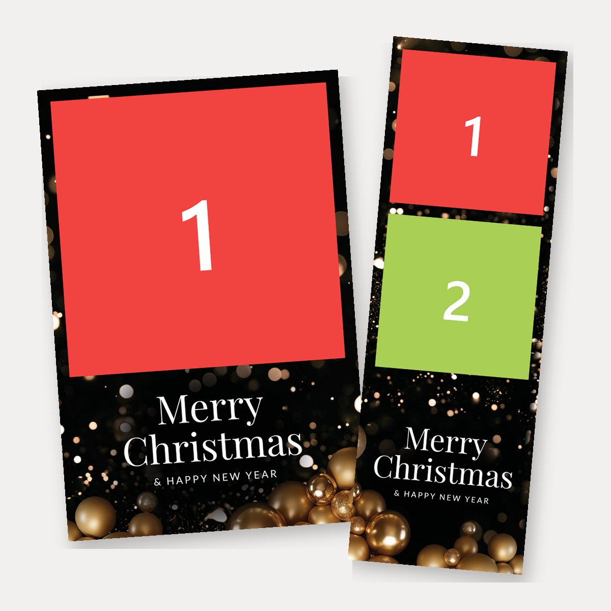 Golden Baubles Christmas