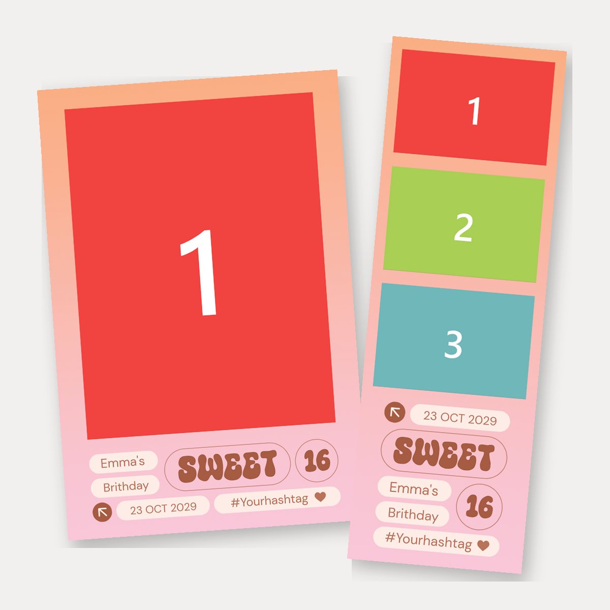Modern Sweet 16th